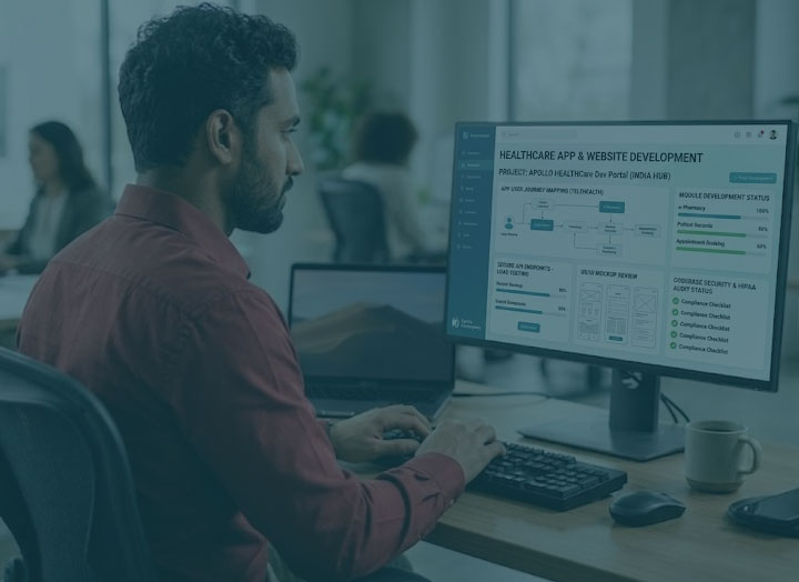 Healthcare Organization Website & App Development