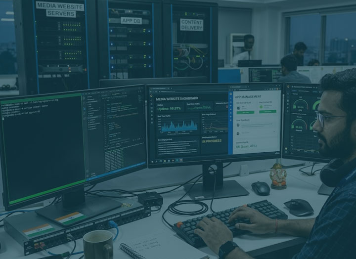 Media Website, App & Server Maintenance