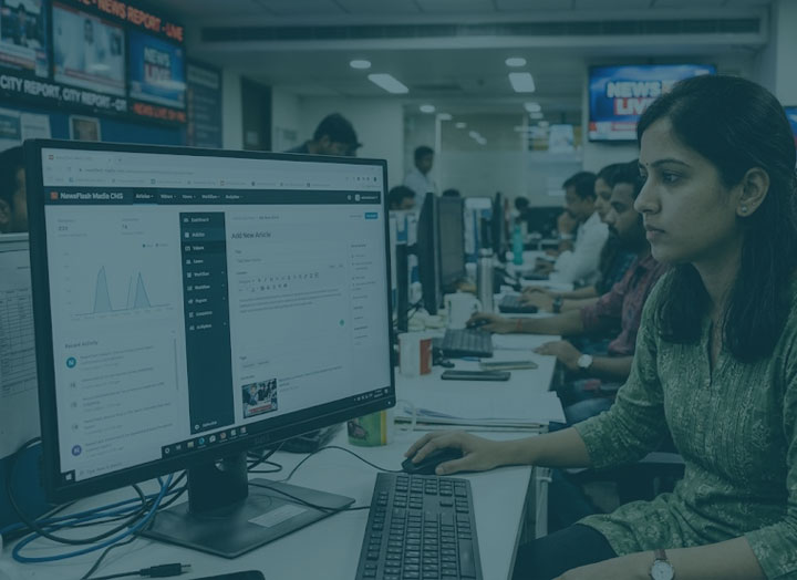 News & Media CMS Development