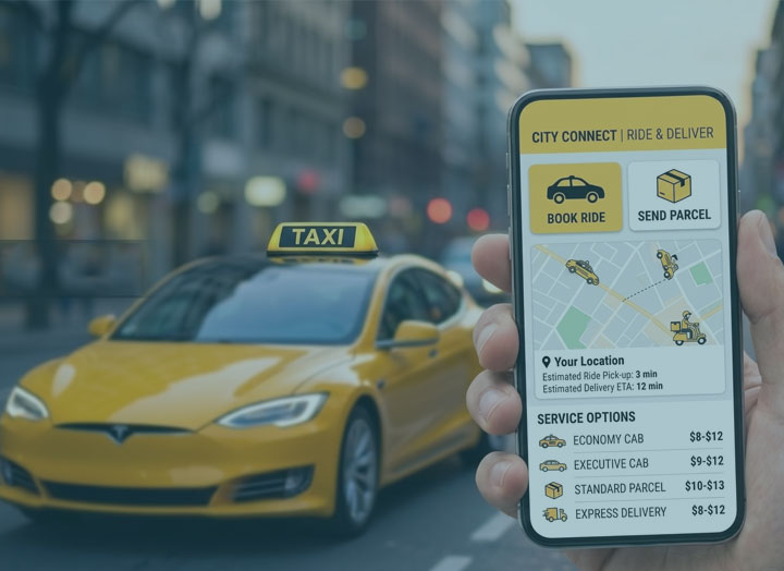 Taxi, Cab Booking & Delivery Solutions