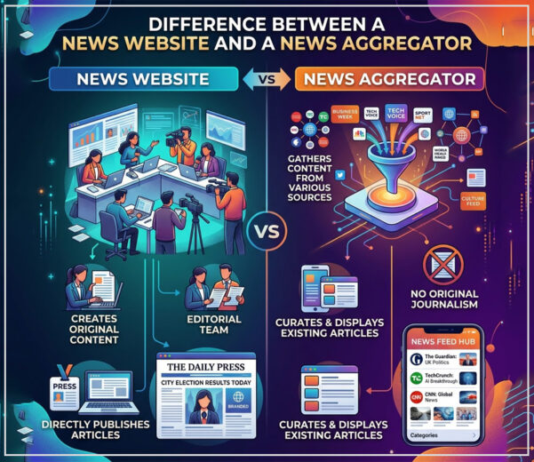 The Ultimate Guide: Understanding the Difference Between a News Aggregator and a News Website