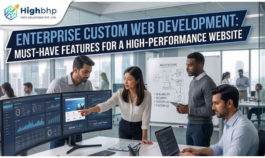 Enterprise Custom Web Development Must-Have Features for a High-Performance Website