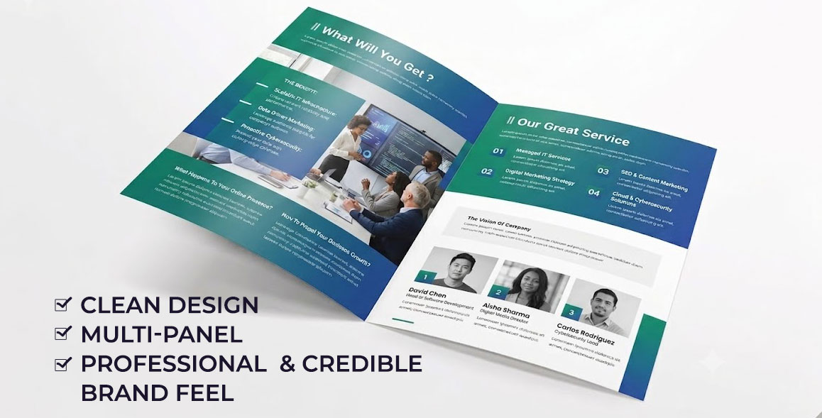 Bi-fold Professional Brochure Design